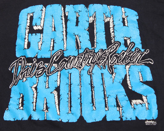 1989 Size Medium Garth Brooks "This Country's Rockin" Tee Shirt