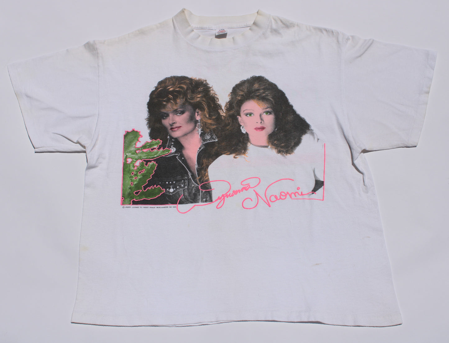 1991 Size XL The Judds "Farewell Tour" Tee Shirt
