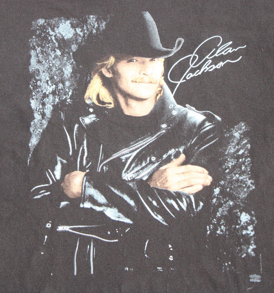 1994 Size XL Alan Jackson "Leather Jacket" Tee Shirt