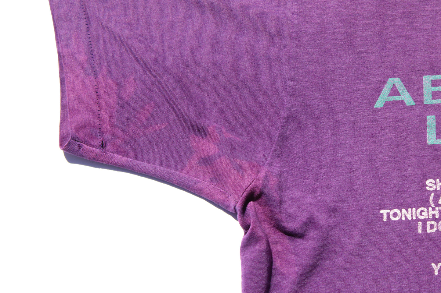 1993 Size XL Alan Jackson "A Lot About Livin'-Purple" Tee Shirt