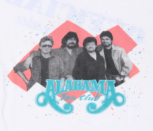 1980's Size Medium Alabama "Fan Club" Tee Shirt