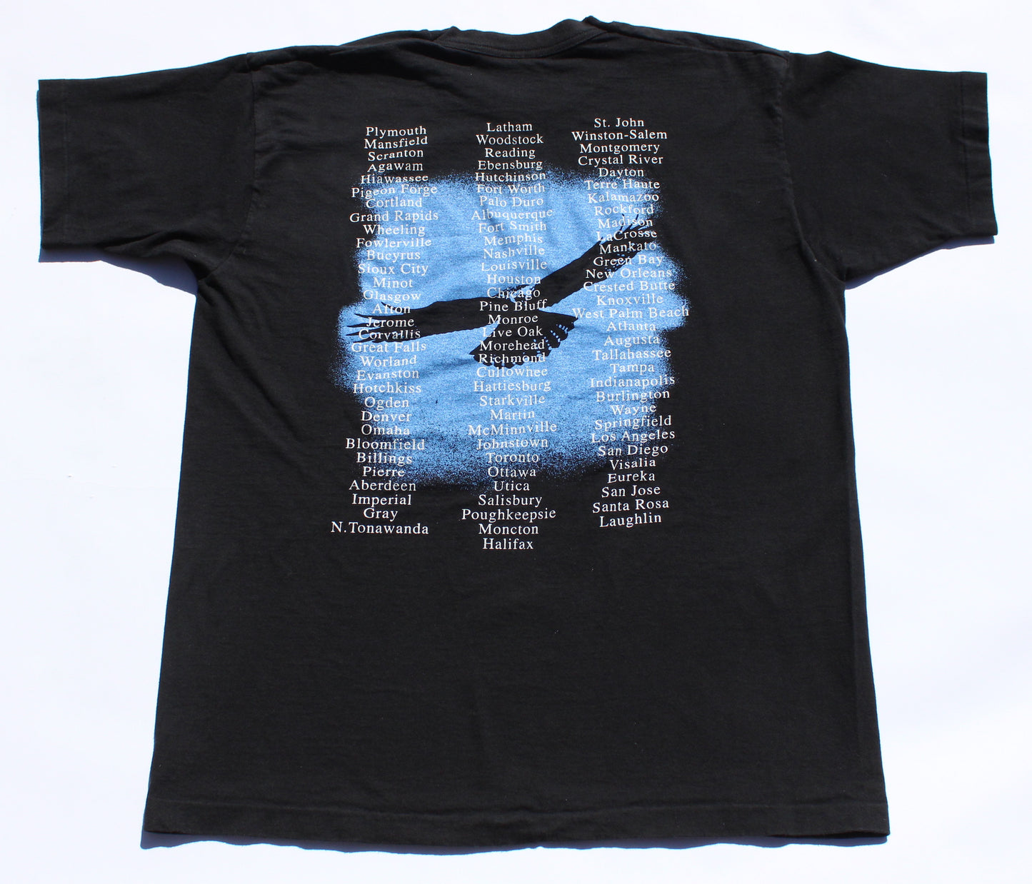 1996 Size XL Blackhawk "Tour 96" Tee Shirt