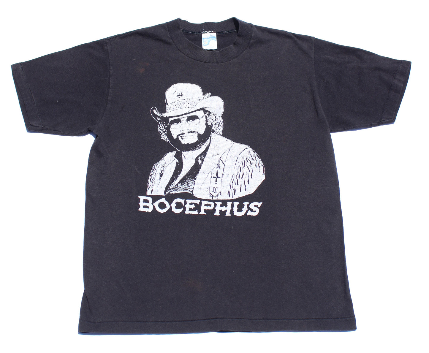 1985 Size Small Hank Williams Jr. "Whiskey Bent And Hell Bound Tour" Tee Shirt