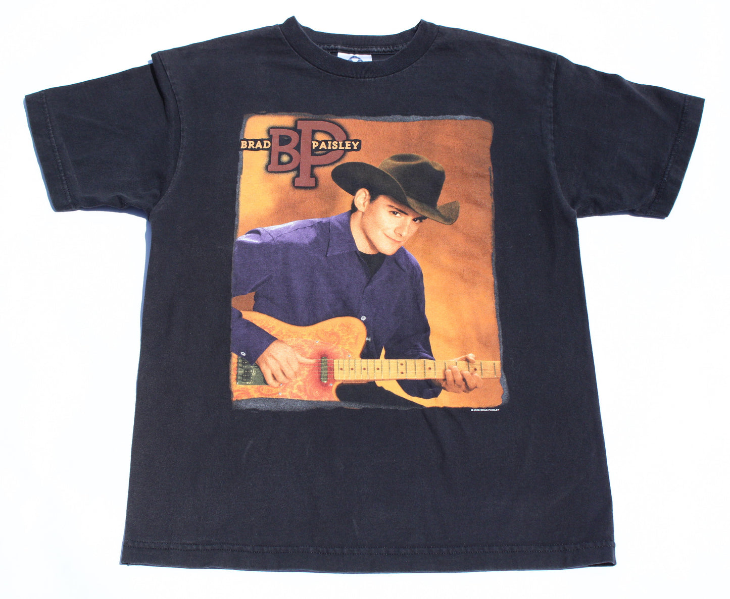 2000 Size Small Brad Paisley "Tour" Tee Shirt