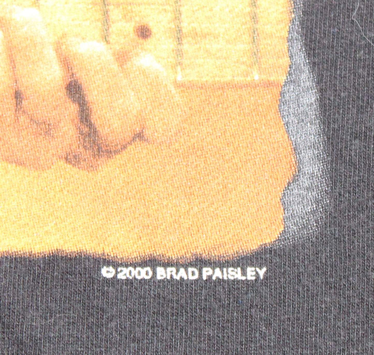 2000 Size Small Brad Paisley "Tour" Tee Shirt