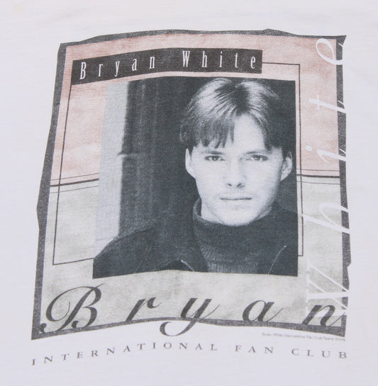 1997 Size Medium Bryan White "Intl Fan Club" Tee Shirt
