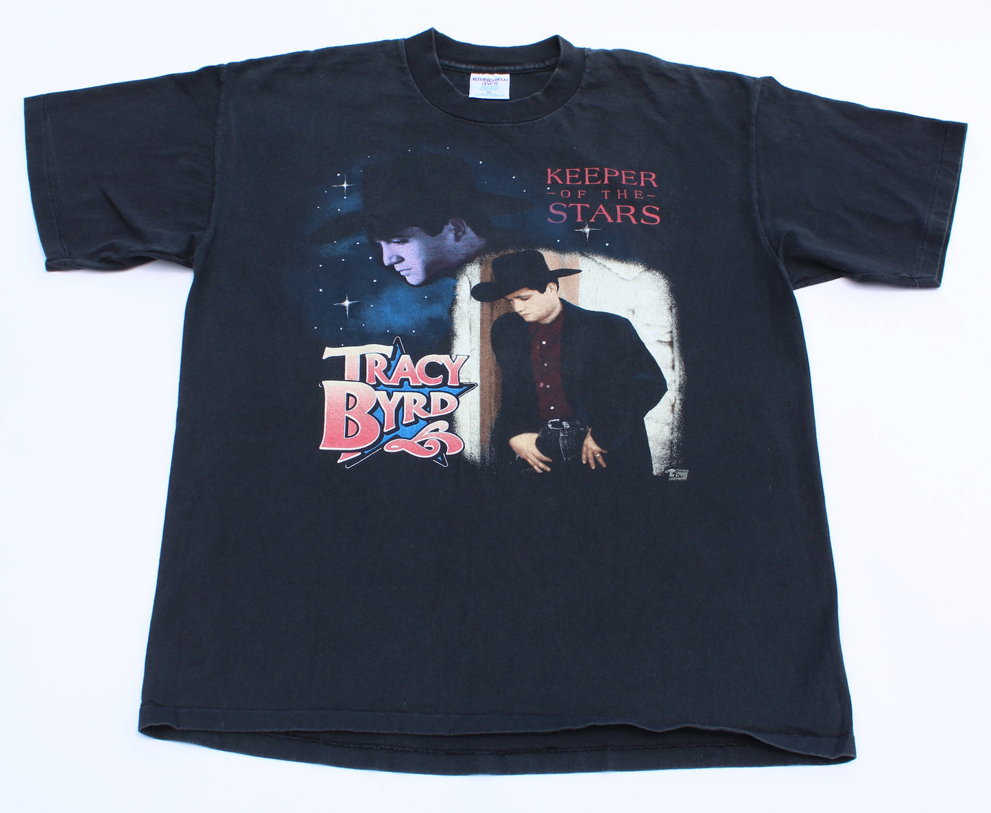 1990's Size XL Tracy Byrd "Keeper Of The Stars" Tee Shirt