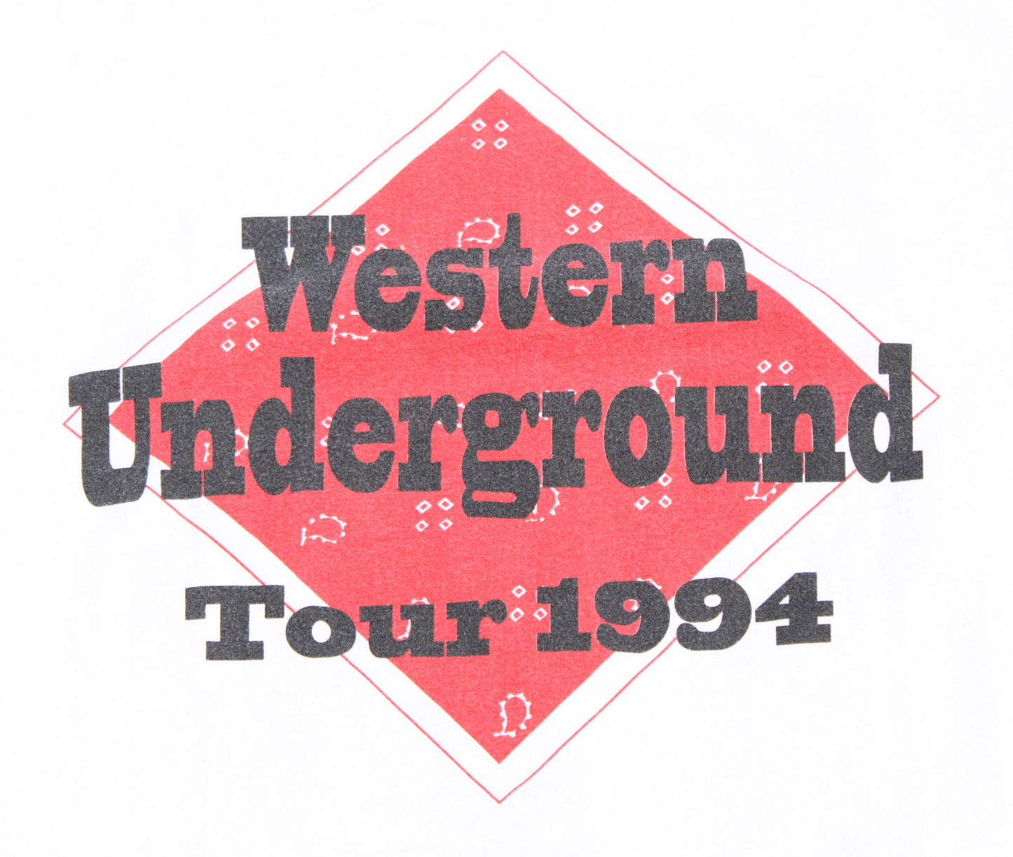 1994 Size Large Chris LeDoux "Western Underground" Tee Shirt