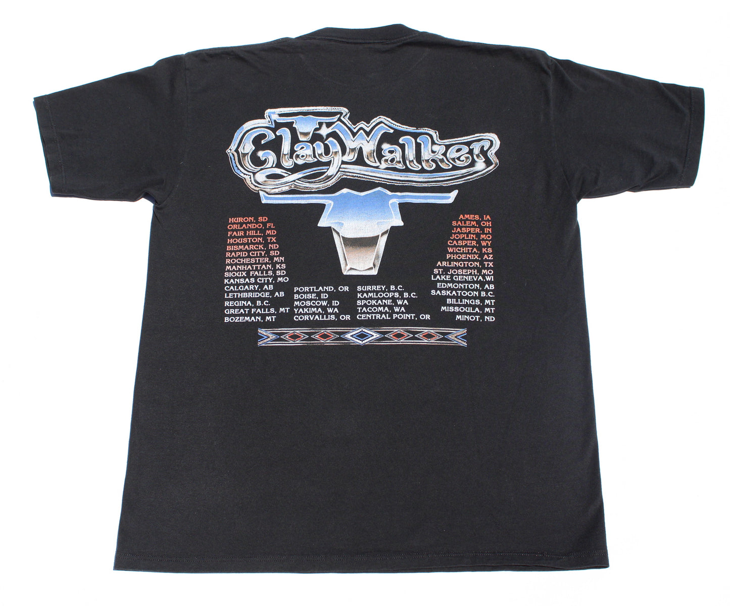 1994 Size XL Clay Walker "Tour" Tee Shirt