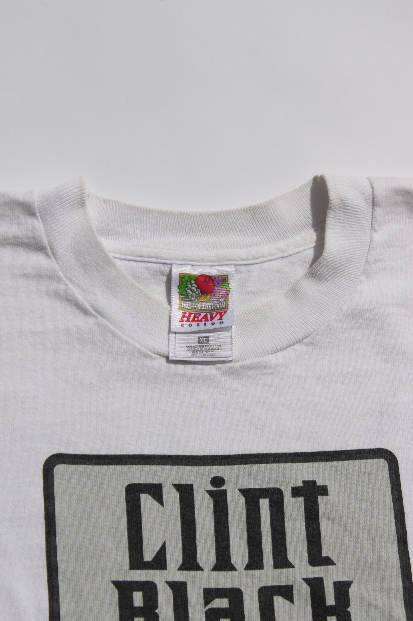 1990's Size XL Clint Black "Nothing But The Taillights Tour" Tee Shirt