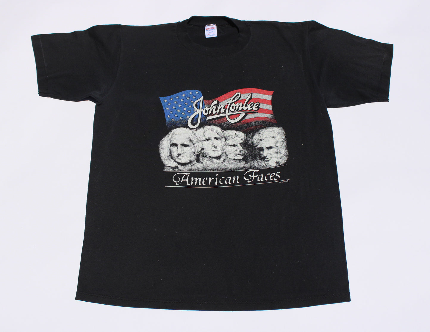 1980's Size Large John Conlee "American Faces" Tee Shirt