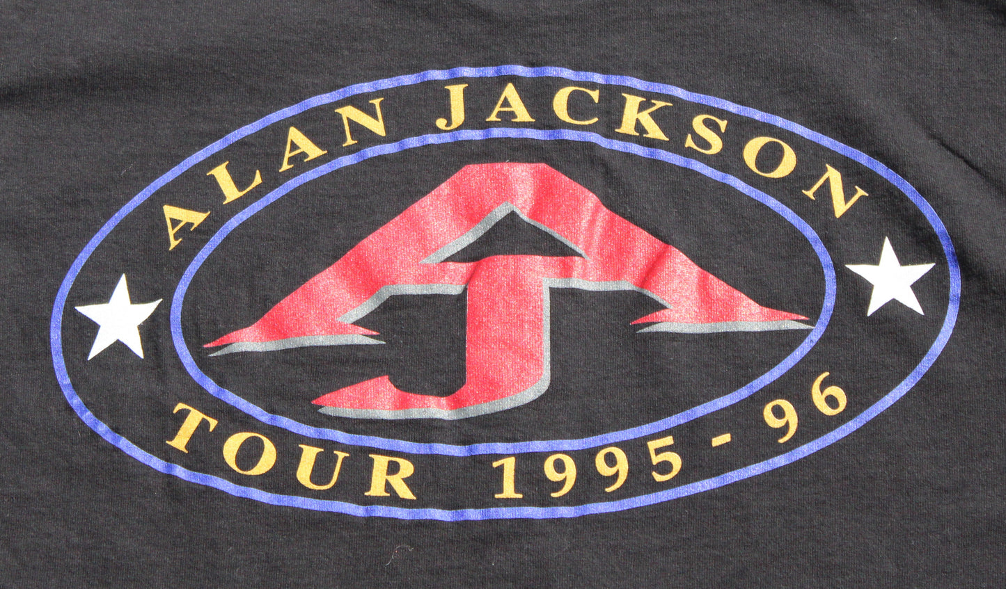 1995 Size Large Alan Jackson "All American Country Boy" Tee Shirt