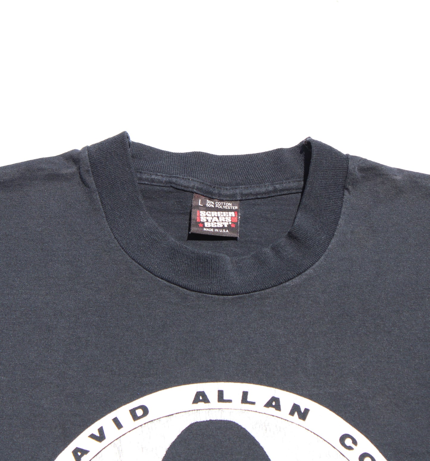 1980's Size Medium David Allan Coe "Picture" Tee Shirt