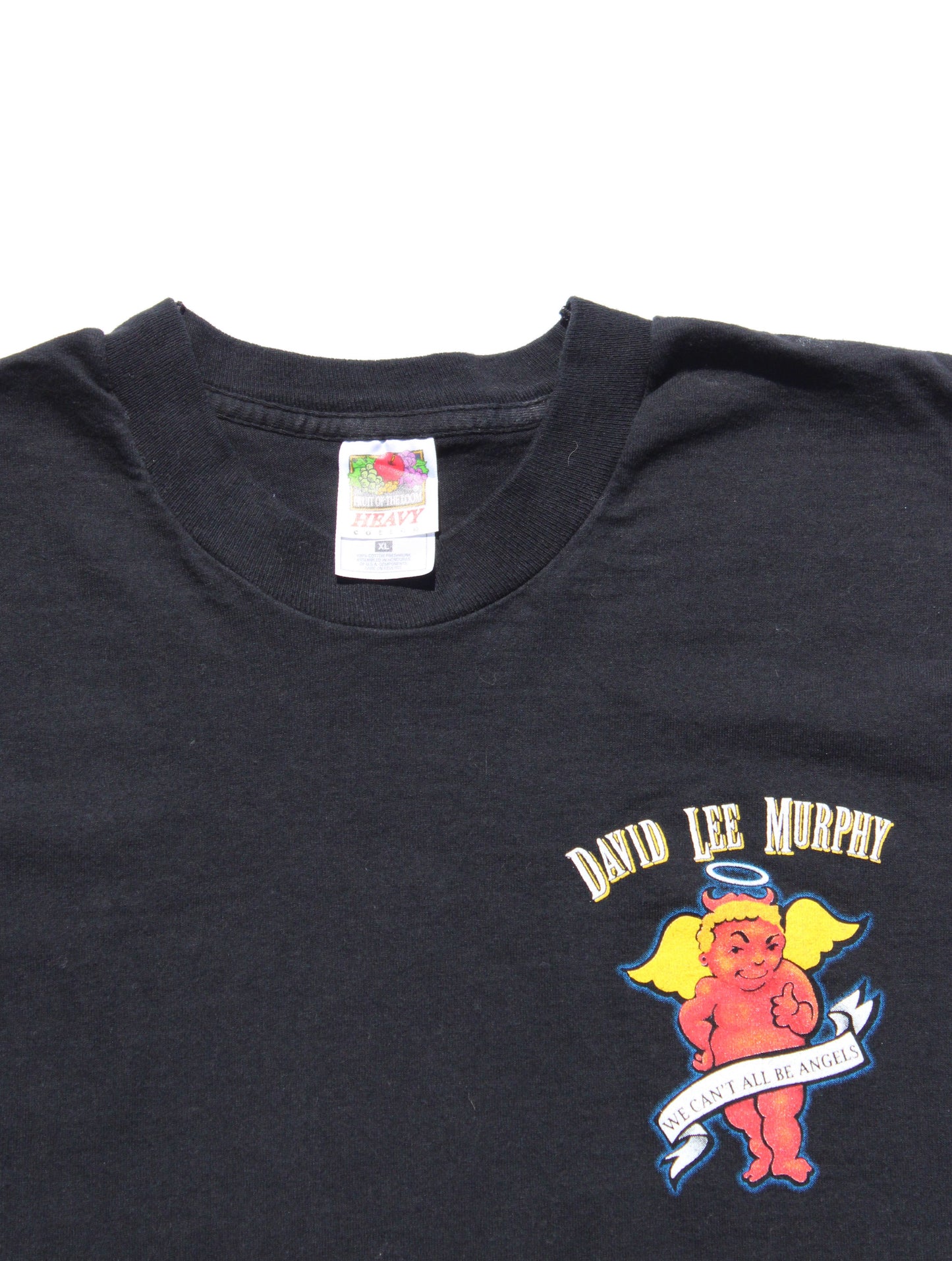 1998 Size XL David Lee Murphy "We Can't All Be Angels" Tee Shirt