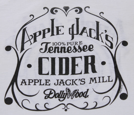 1987 Size Medium Dolly Parton "Apple Jacks Cider-Dollywood" Tee Shirt
