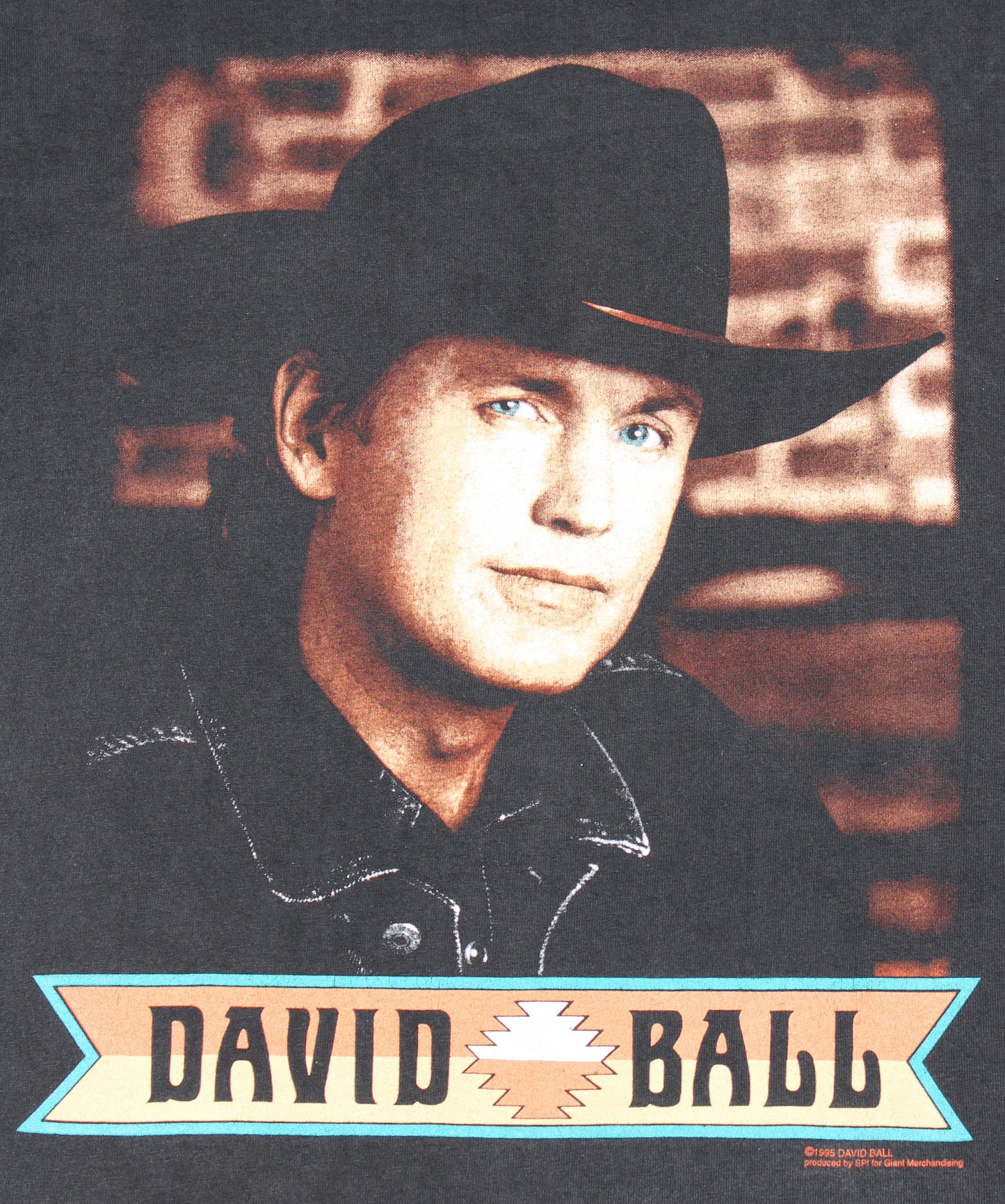 1995 Size Large David Ball "Tour 95" Tee Shirt