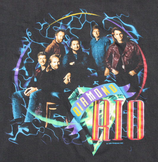 1996 Size XXL Diamond Rio "Fast Tour" Tee Shirt