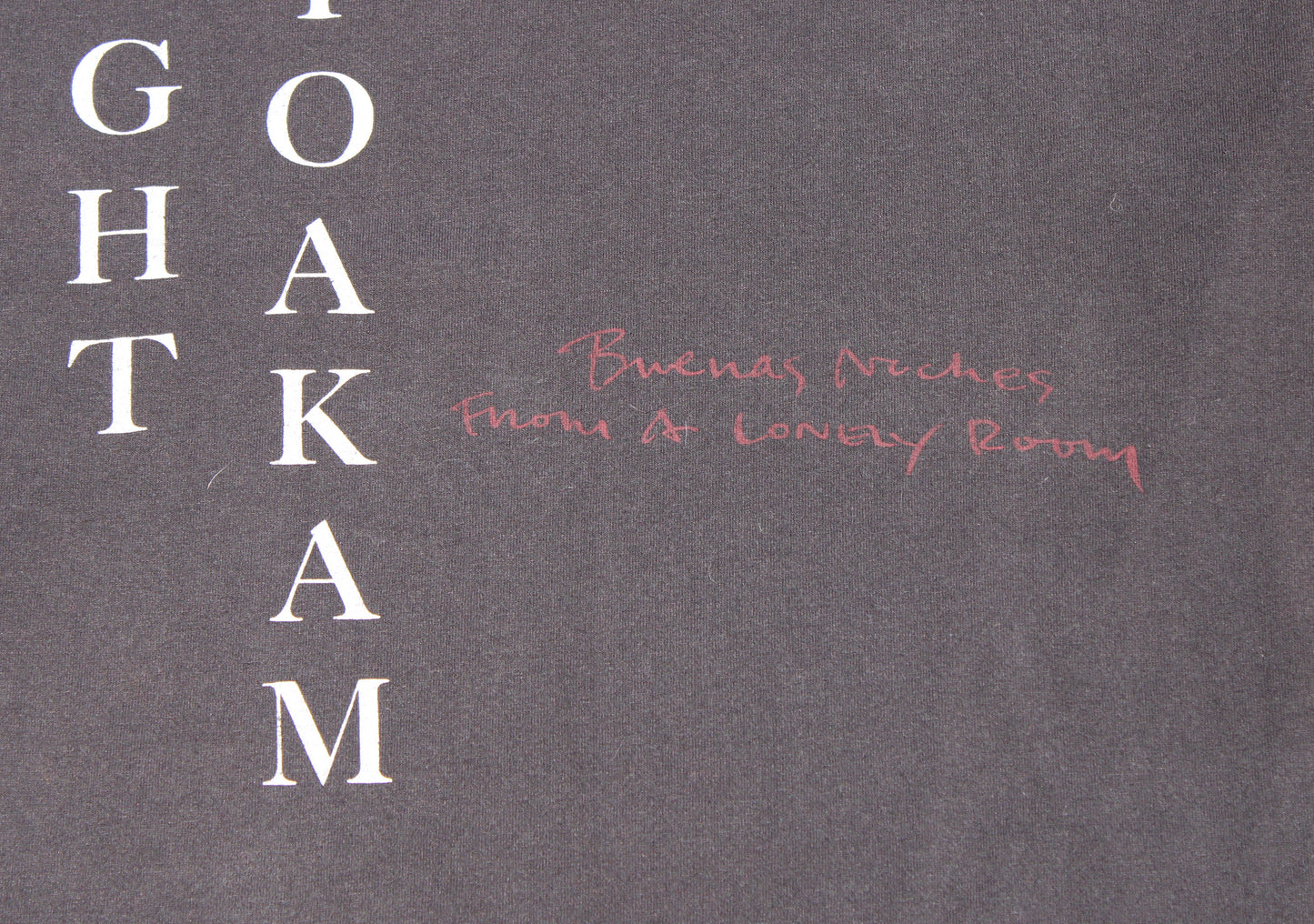 1980's Size Medium Dwight Yoakam "Buenas Noches From A Lonely Room" Tee Shirt