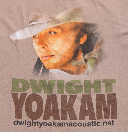 2000 Size XL Dwight Yoakam "Face" Tee Shirt