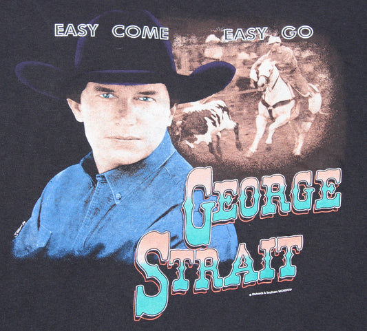 1994 Size XL George Strait "Easy Come Easy Go" Tee Shirt