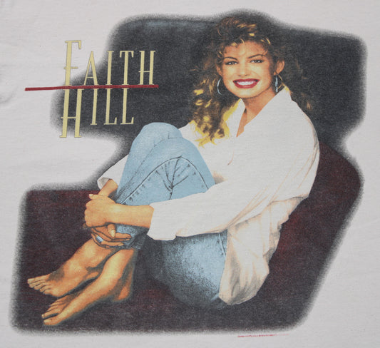 1994 Size Large Faith Hill "Take Me As I Am" Tour Tee Shirt