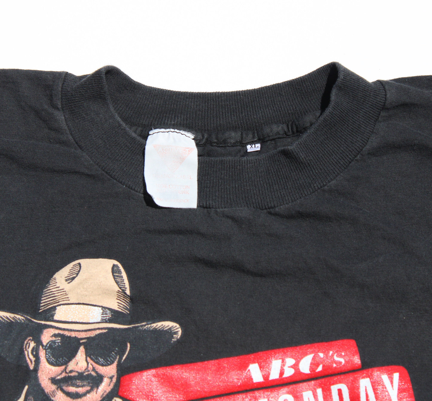 1990's Size Large Hank Williams Jr. "Monday Night Football" Tee Shirt