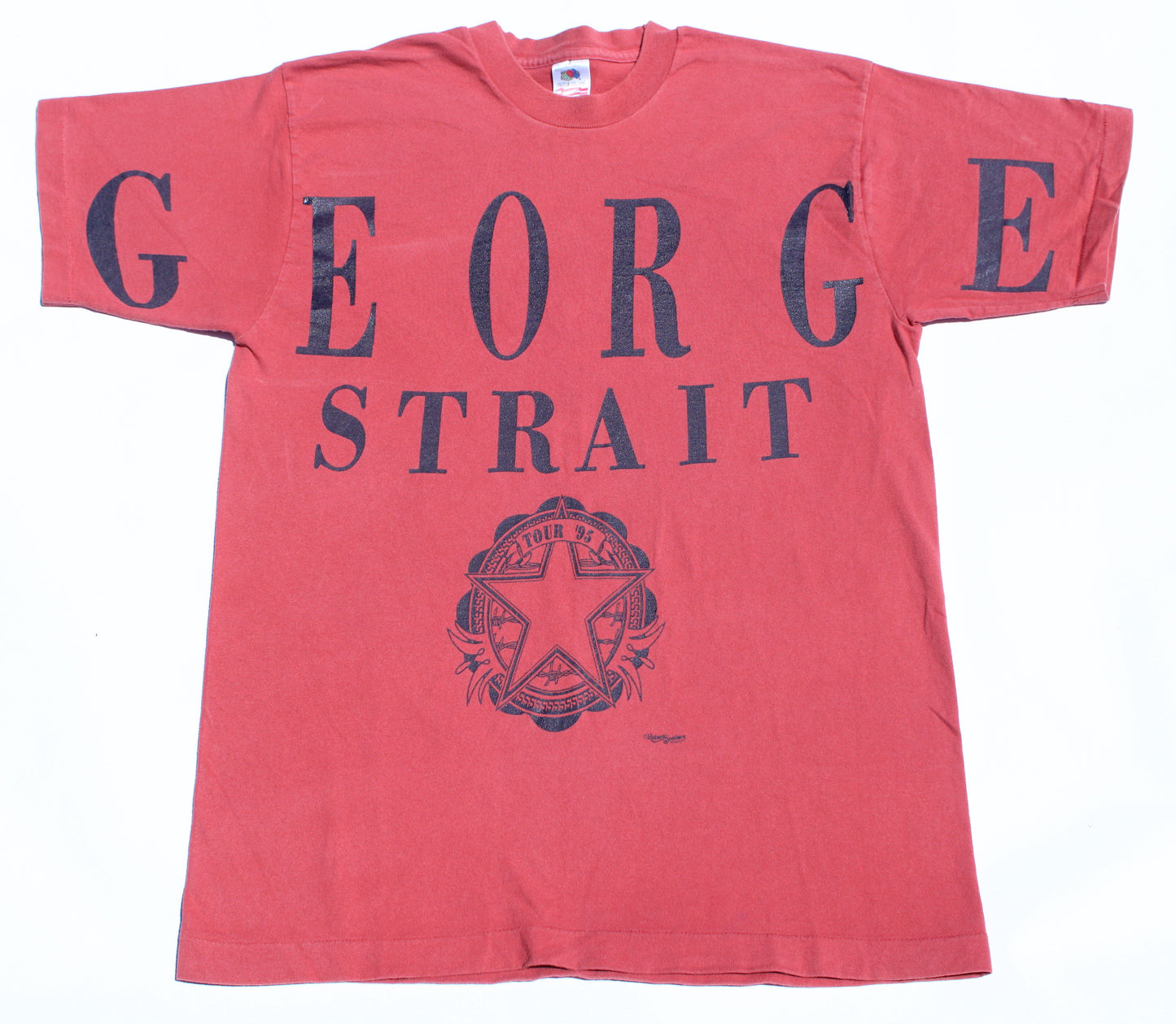 1995 Size Large George Strait "Tour 95" Tee Shirt