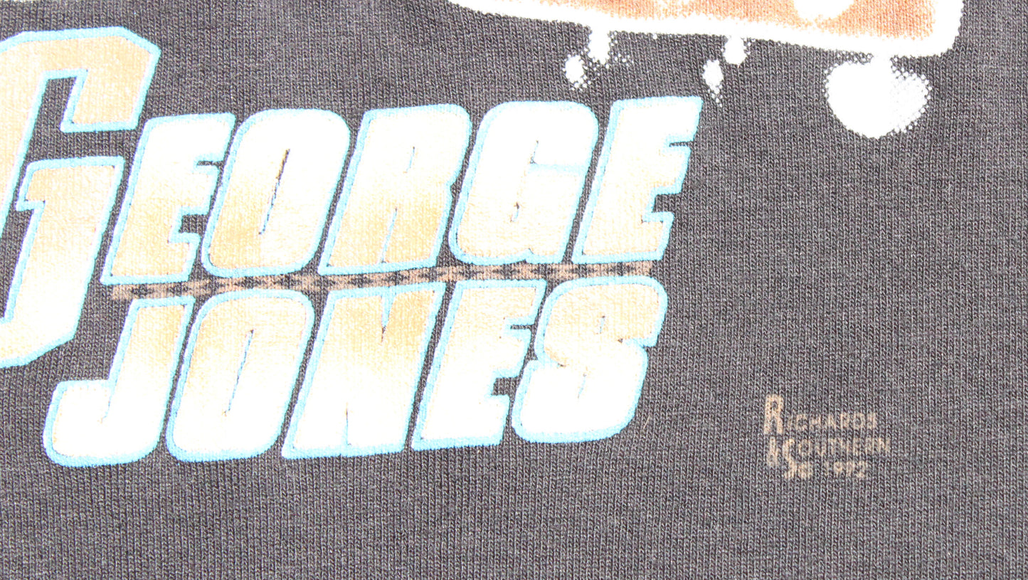 1992 Size Medium George Jones "Honky Tonk Myself To Death" Tee Shirt
