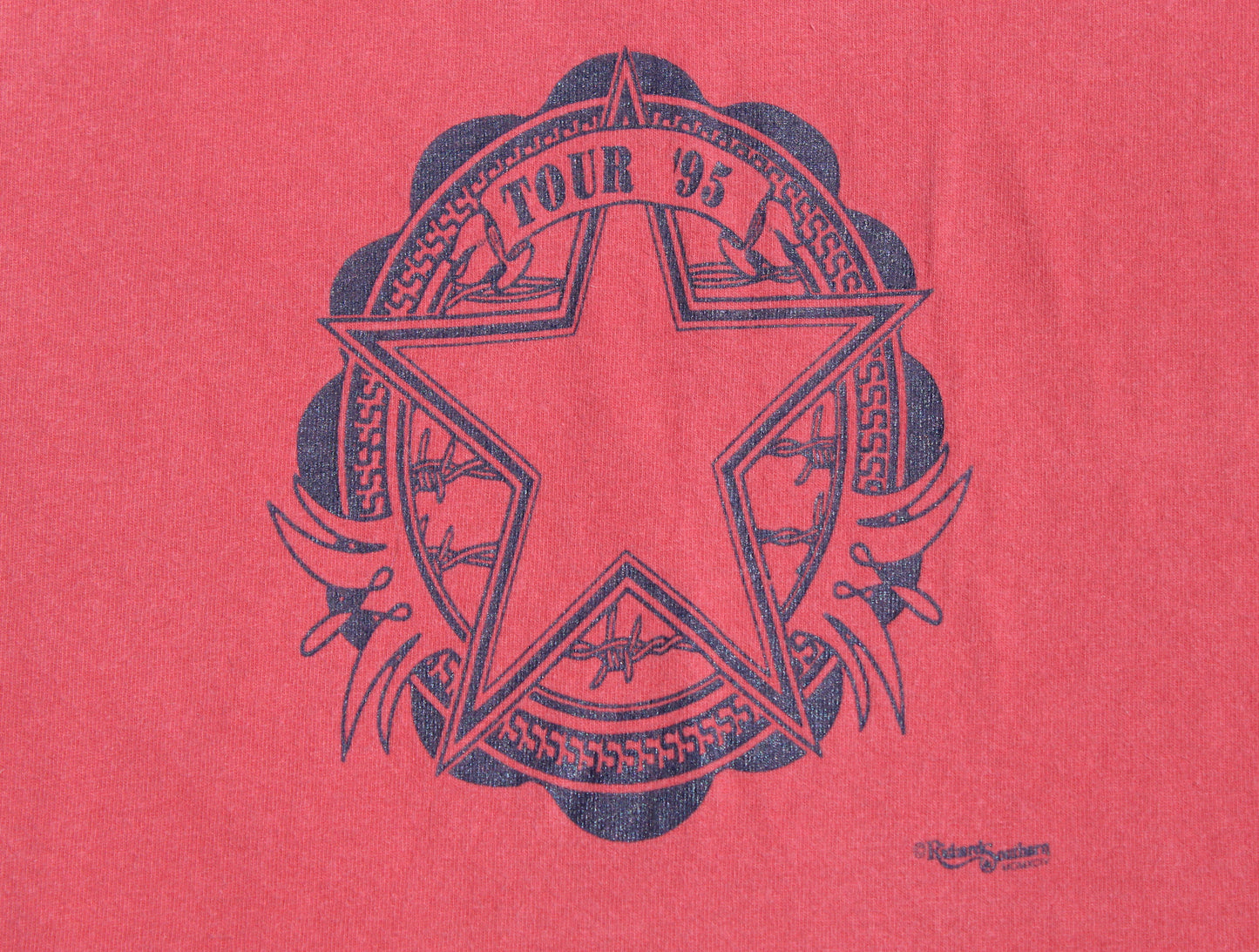 1995 Size Large George Strait "Tour 95" Tee Shirt