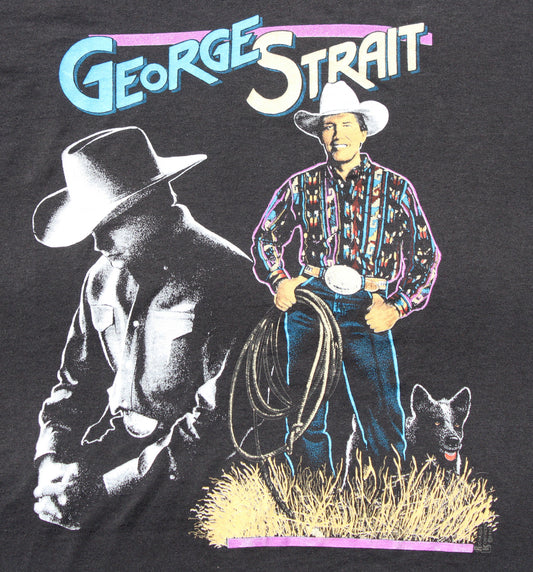 1992 Size Large George Strait "Tour" Tee Shirt