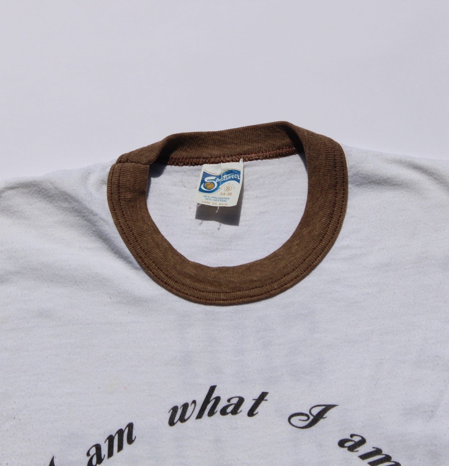 1982 Size Small George Jones "I Am What I Am" Tour Tee Shirt