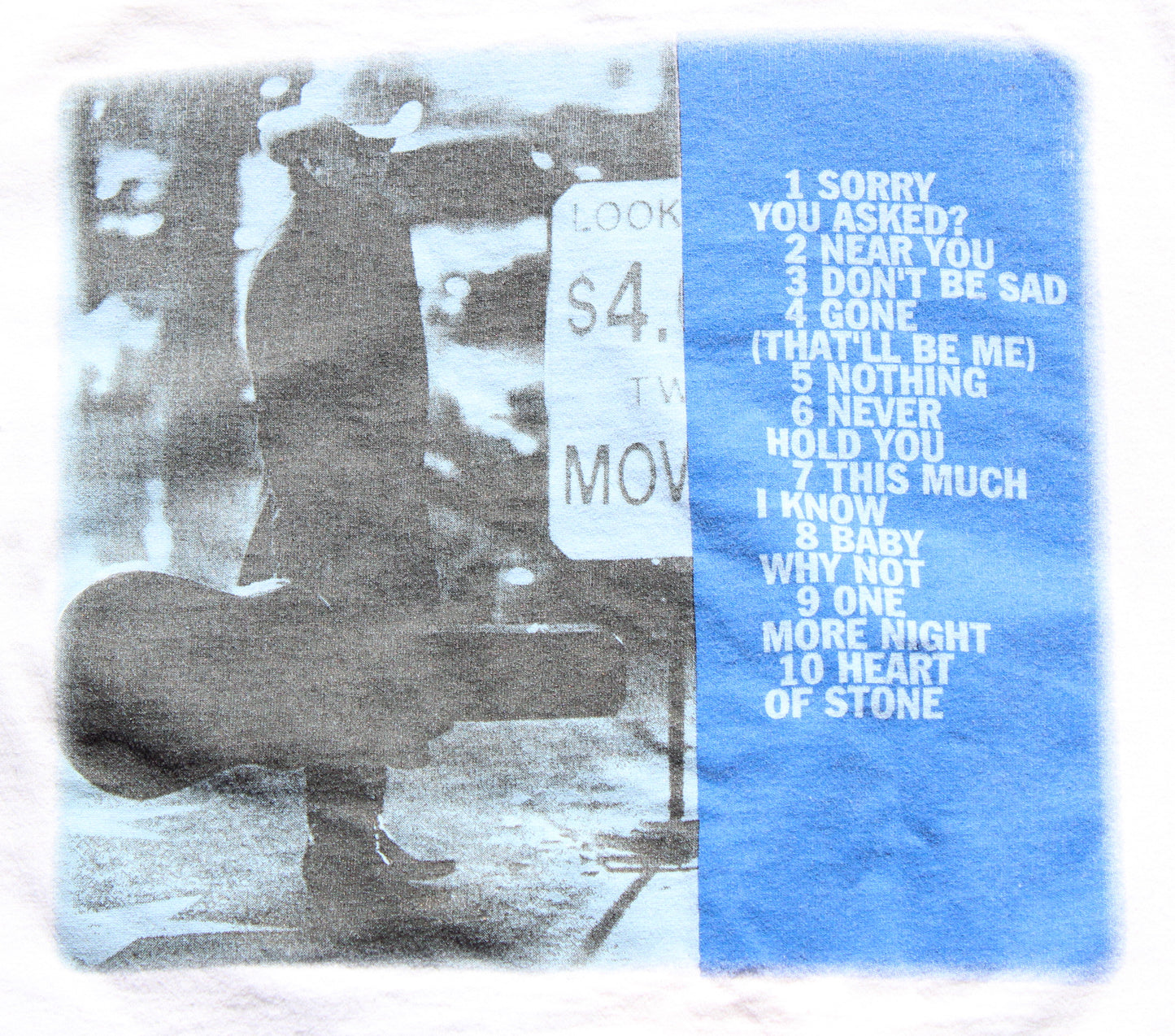 1995 Size Large Dwight Yoakam "Gone" Tee Shirt