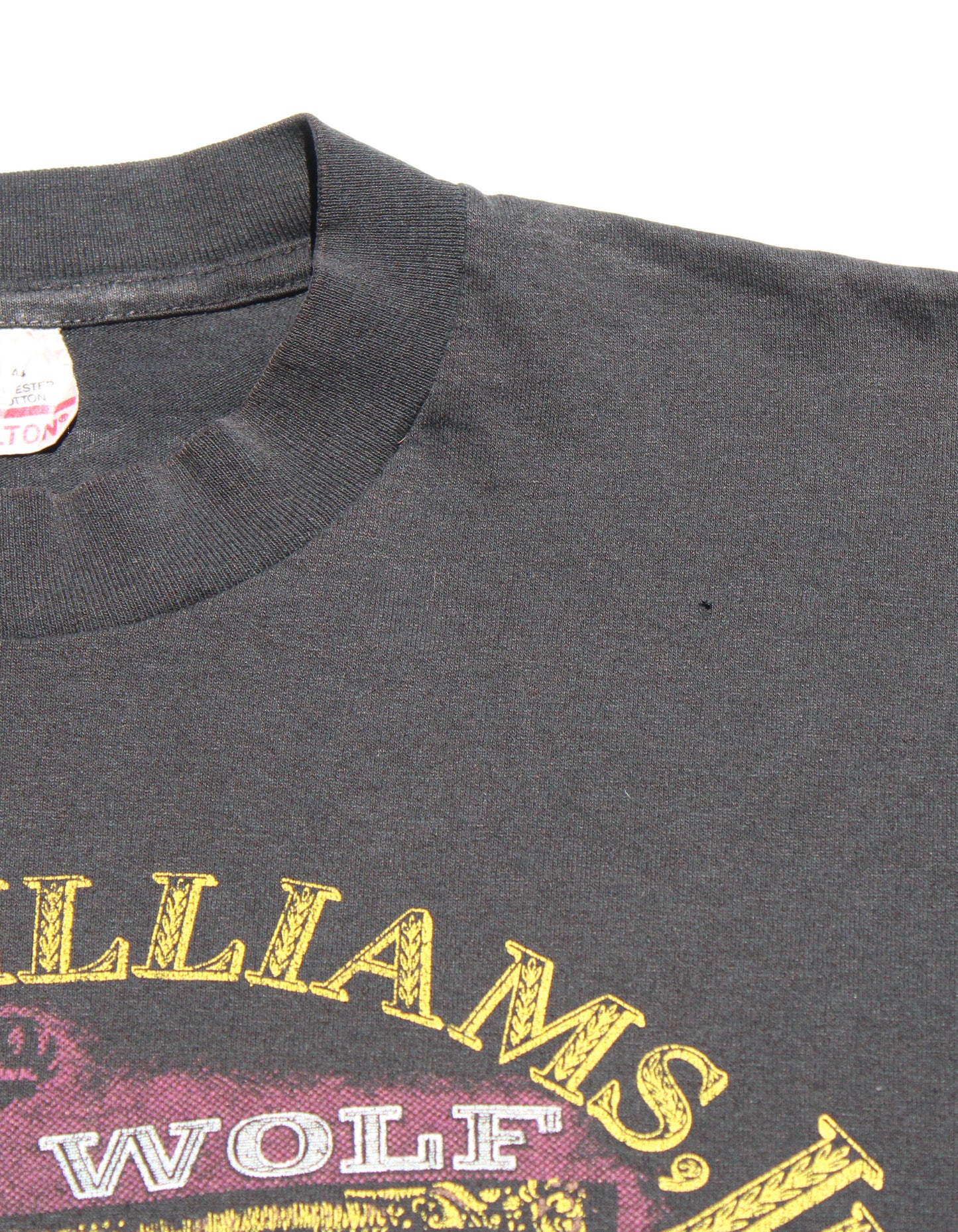 1990 Size Medium Hank Williams Jr. "Lone Wolf Tour" Tee Shirt