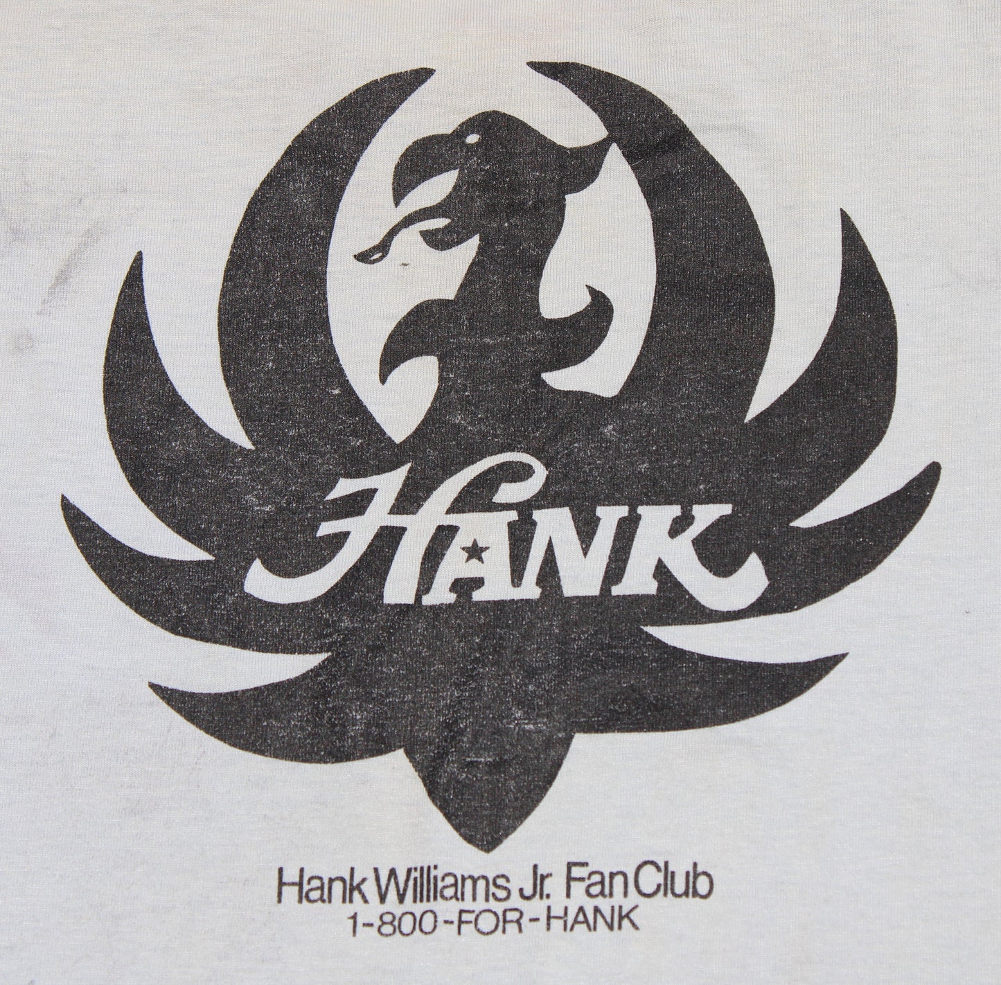 1990's Size Large Hank Williams Jr. "Double Eagle Tour" Tee Shirt