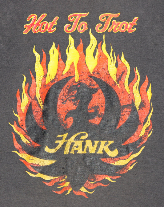 1990's Size XL Hank Williams Jr. "Hot To Trot" Tee Shirt