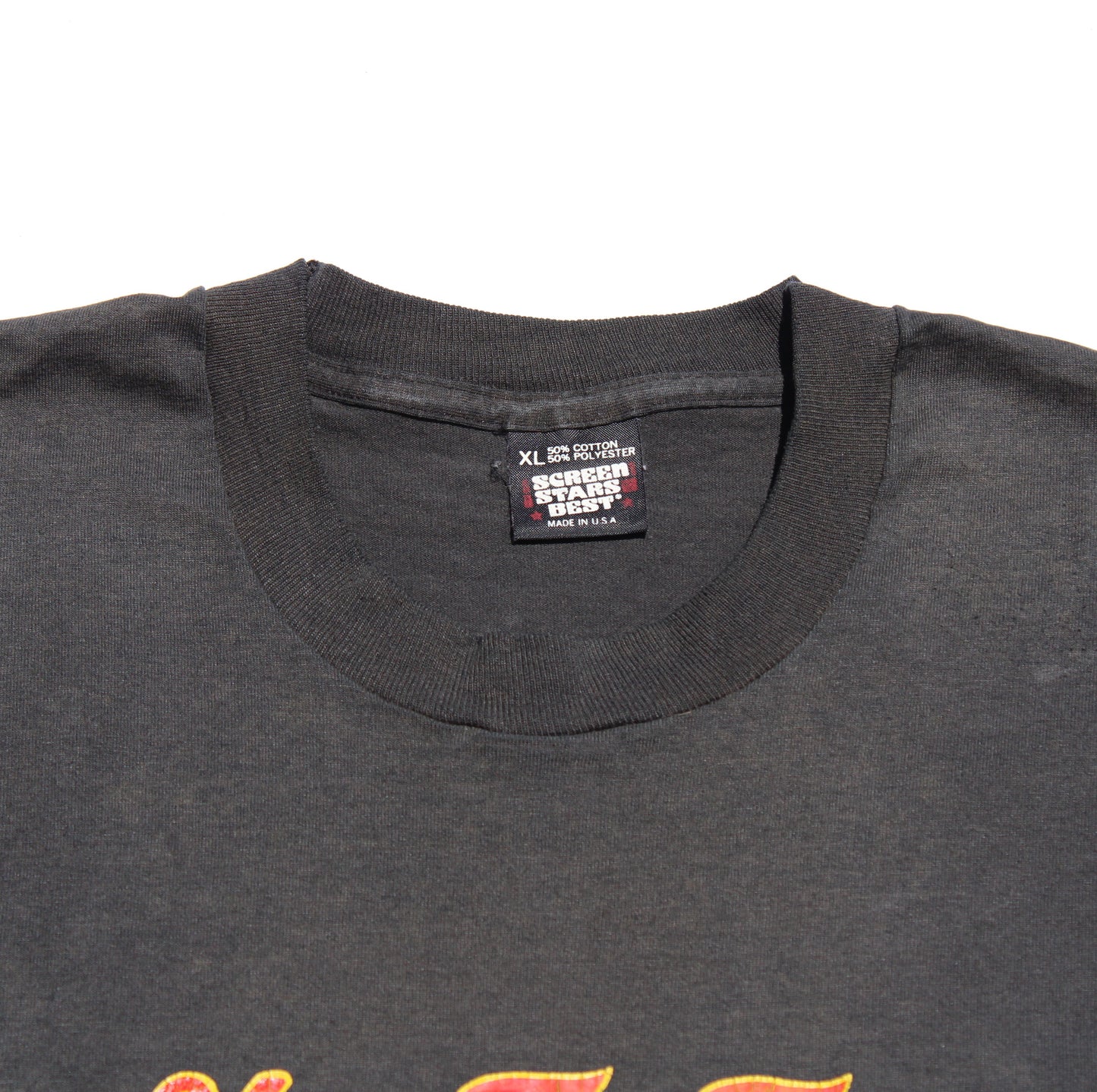 1990's Size XL Hank Williams Jr. "Hot To Trot" Tee Shirt