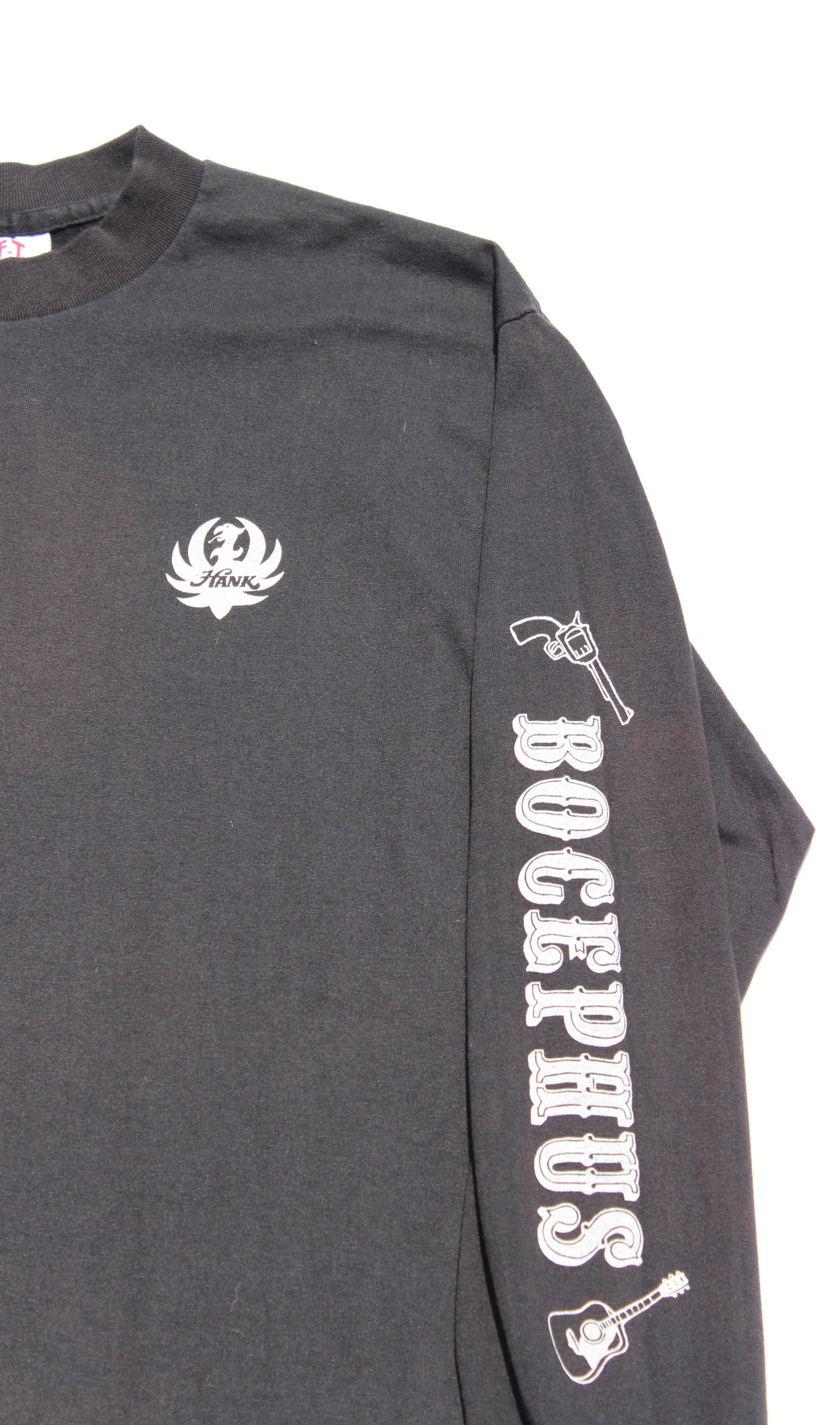 1980's Size Medium Hank Williams Jr. "Bocephus" Long Sleeve Shirt
