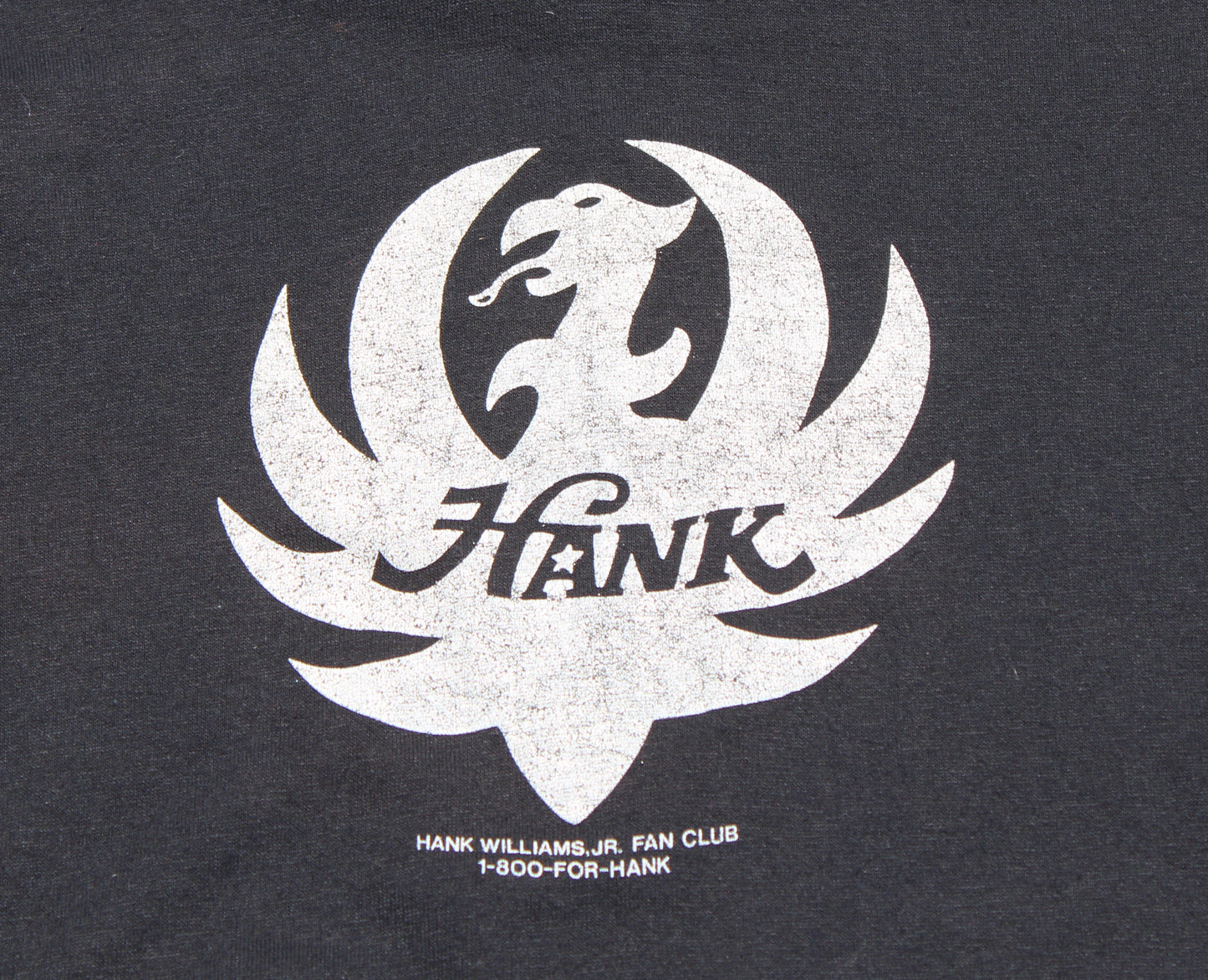 1980's Size Medium Hank Williams Jr. "Bocephus" Long Sleeve Shirt