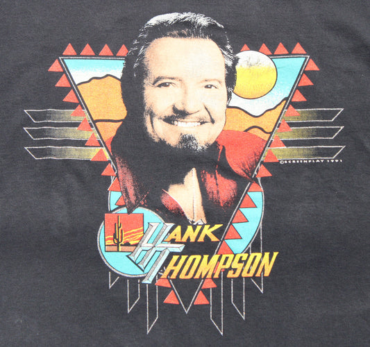 1991 Size XL Hank Thompson "Face" Tee Shirt