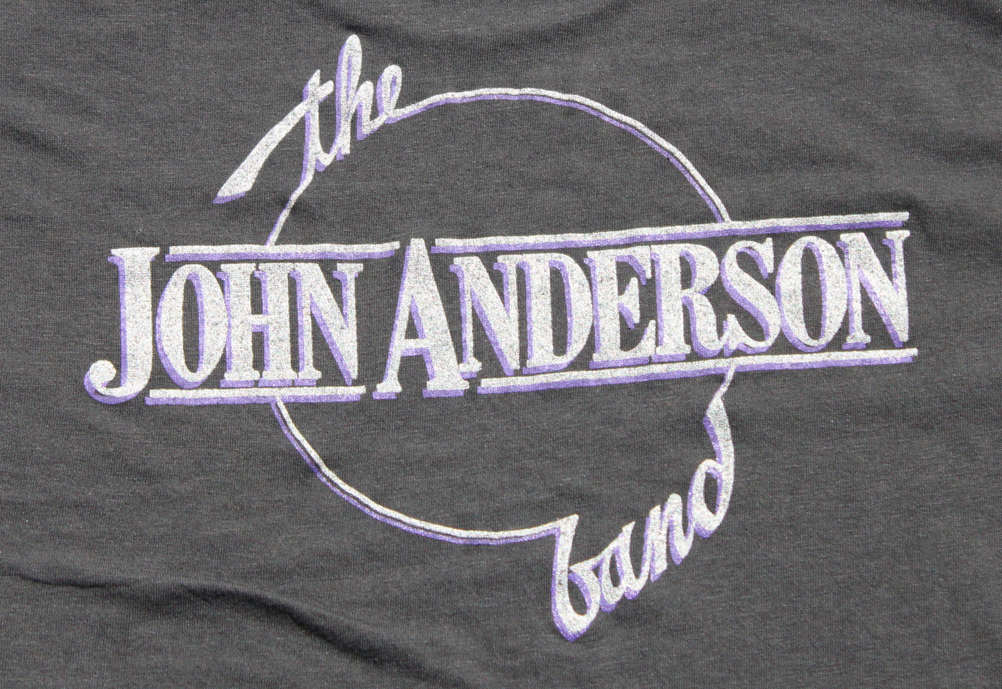 1980's Size Medium John Anderson "Logo" Tee Shirt