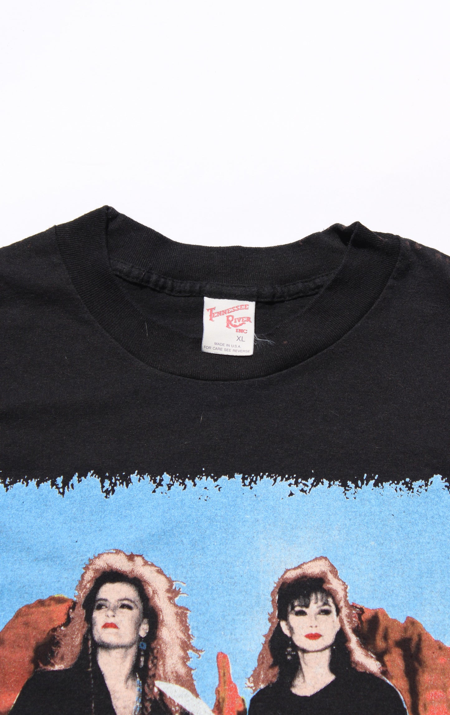 1990 Size Large The Judds "Farewell Tour-Black" Tee Shirt