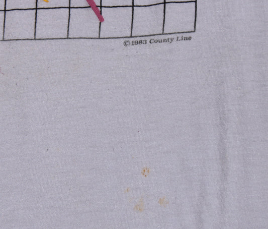 1983 Size Small Juice Newton "Dirty Looks" Sleeveless Shirt