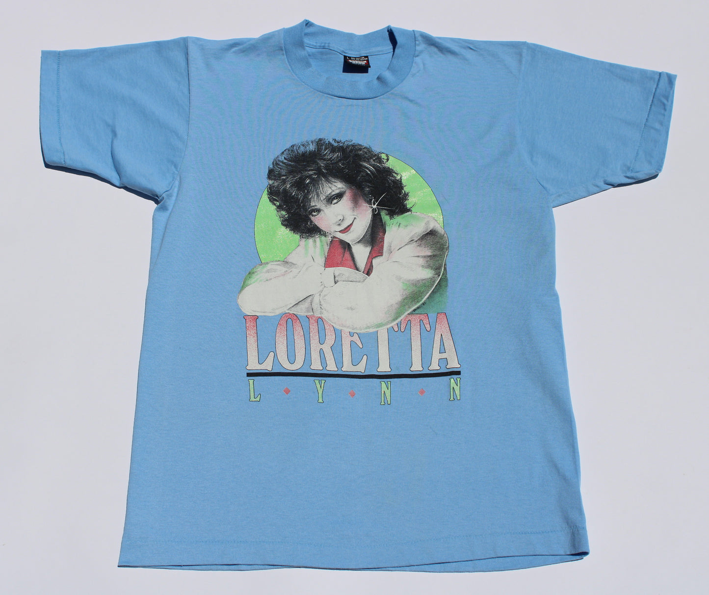 1989 Size Large Loretta Lynn "Souvenir" Tee Shirt