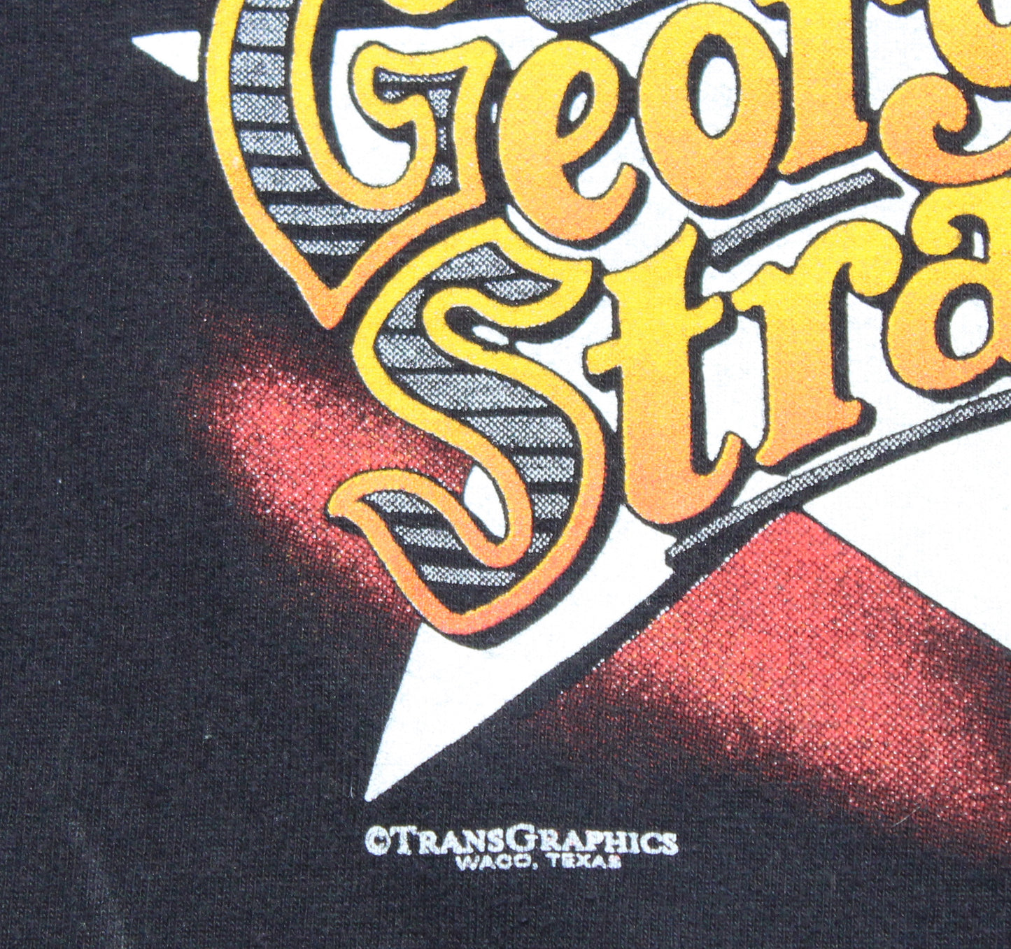 1990's Size Large George Strait "Lead On Tour" Tee Shirt