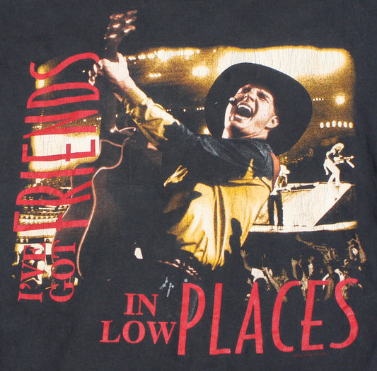 1996 Size Medium Garth Brooks "Blame It All On My Roots" Long Sleeve Shirt