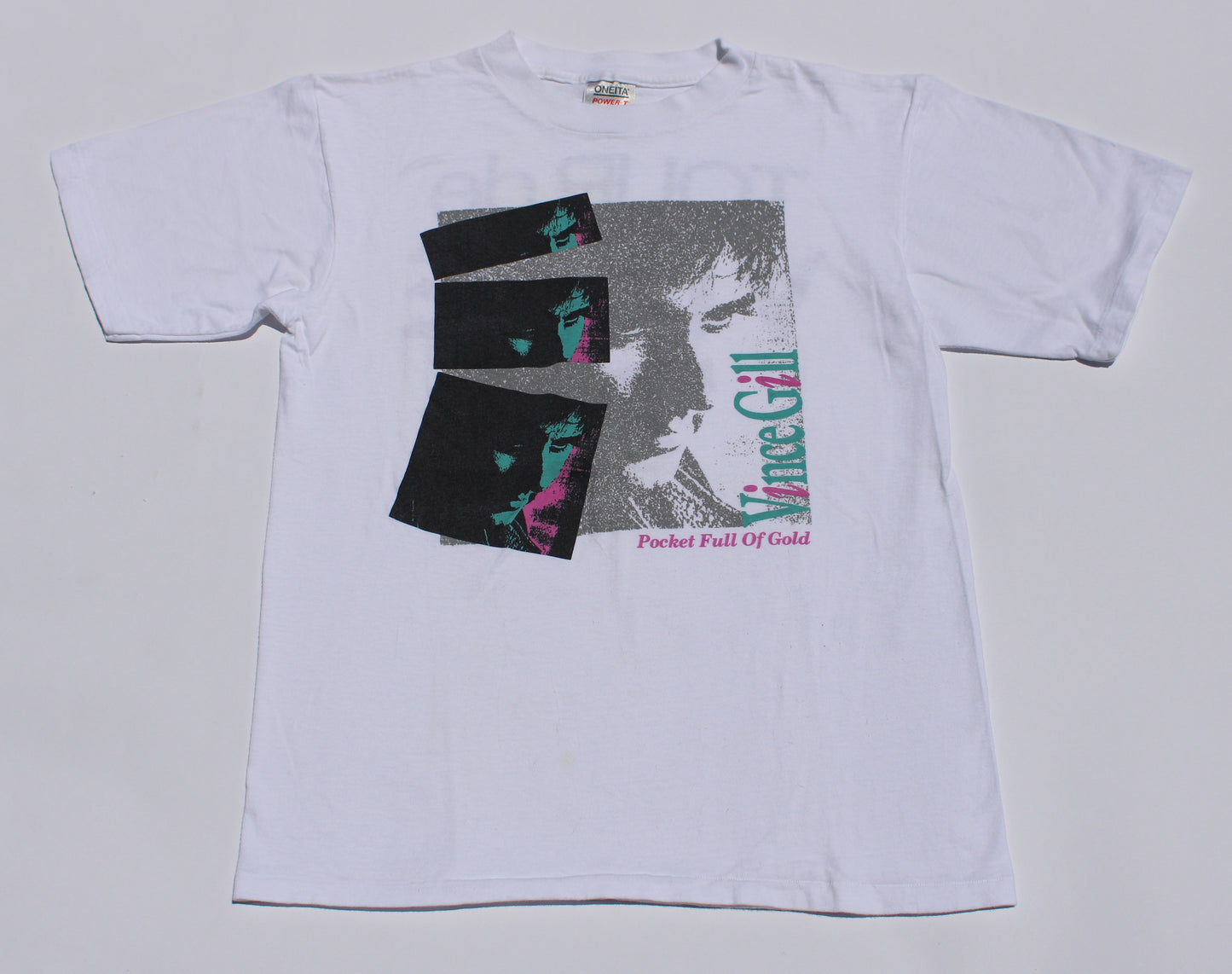 1991 Size Medium Vince Gill "Pocket Full Of Gold" Tee Shirt