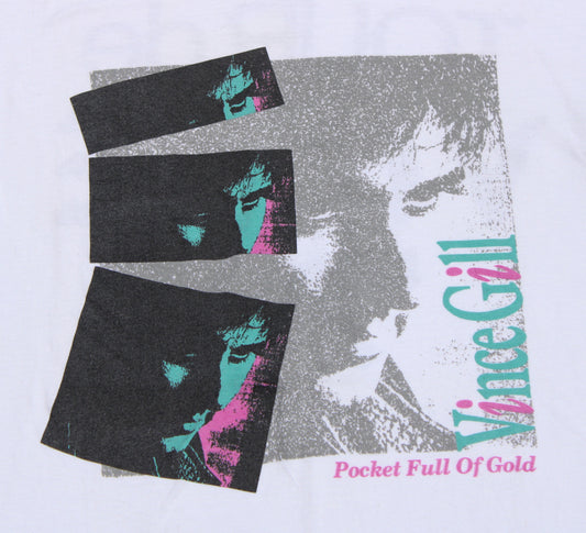 1991 Size Medium Vince Gill "Pocket Full Of Gold" Tee Shirt