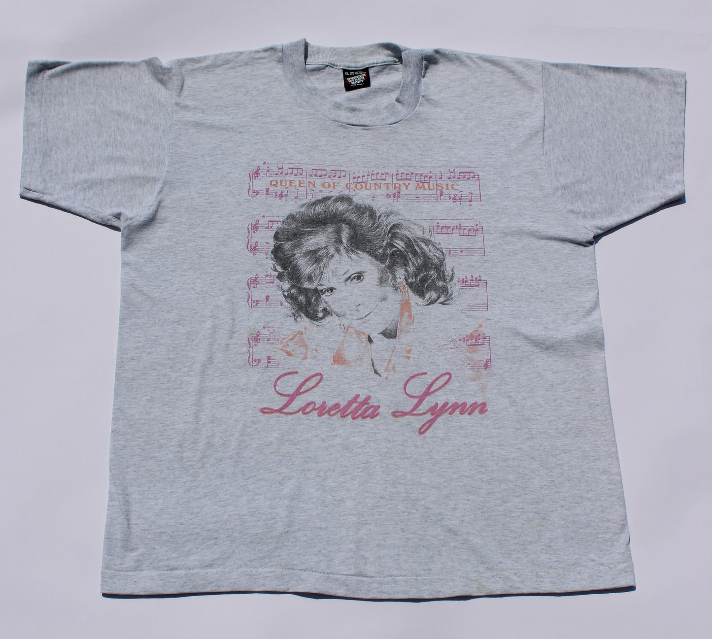 1990's Size XL Loretta Lynn "Queen Of Country Music" Tee Shirt