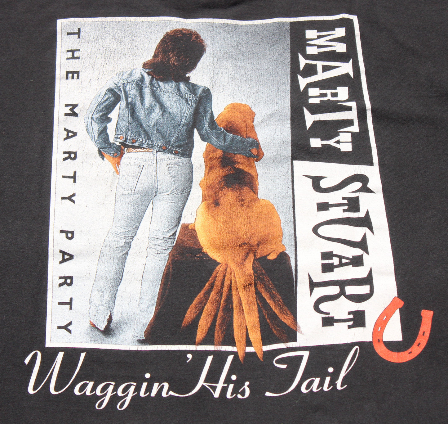 1995 Size XL Marty Stuart "Hound Dog" Tee Shirt