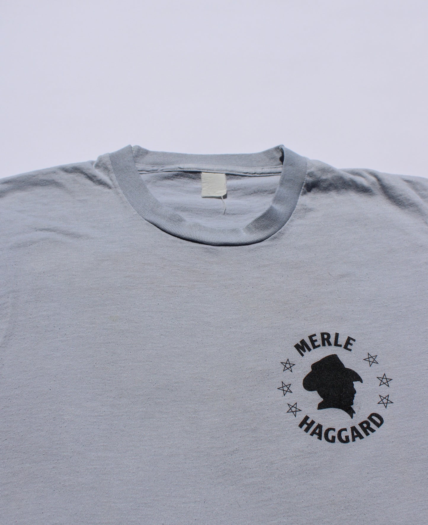 1980's Size Small Merle Haggard "The Legend Goes On" Tee Shirt